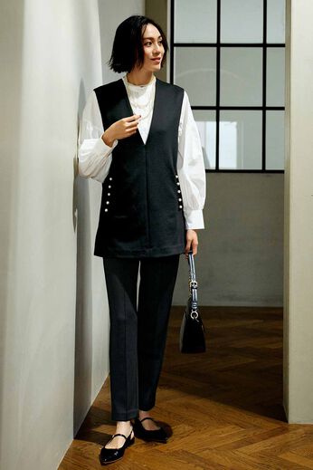 fashion special | パールで好印象に着映えする こなれ3点セット