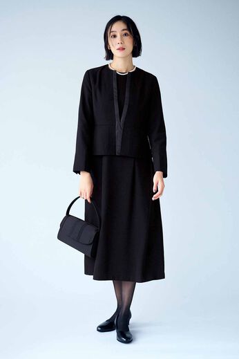 fashion special | 上品知的な洗練ブラックフォーマルセット〈フォーマルブラック〉