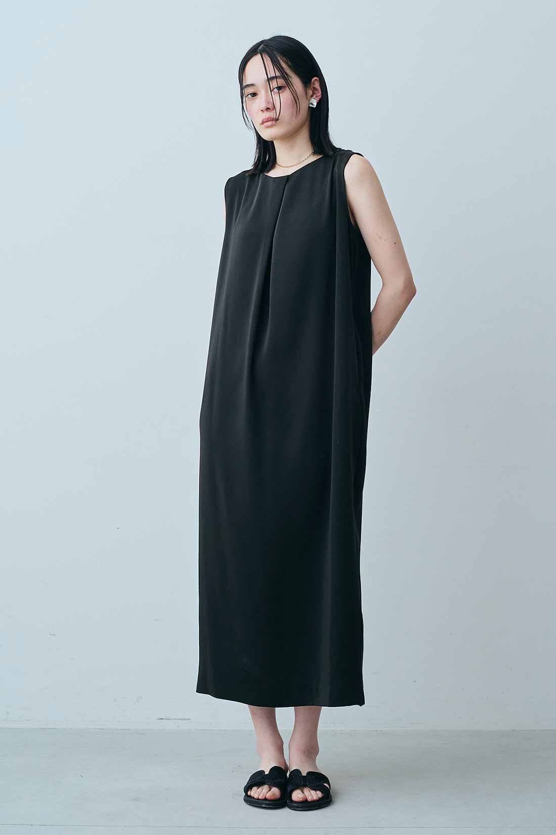 fashion special|MEDE19F　高山都さんコラボ レイヤードワンピースセット〈ブラック〉