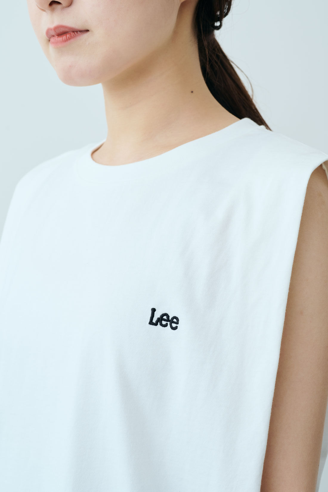 fashion special|【WEB限定・特急便】　Lee EMBROIDERY N/S TEE