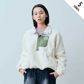 fashion special | ＬＥＥ　ＨＡＬＦ−ＺＩＰＢＯＡ　ＪＡＣＫＥＴ