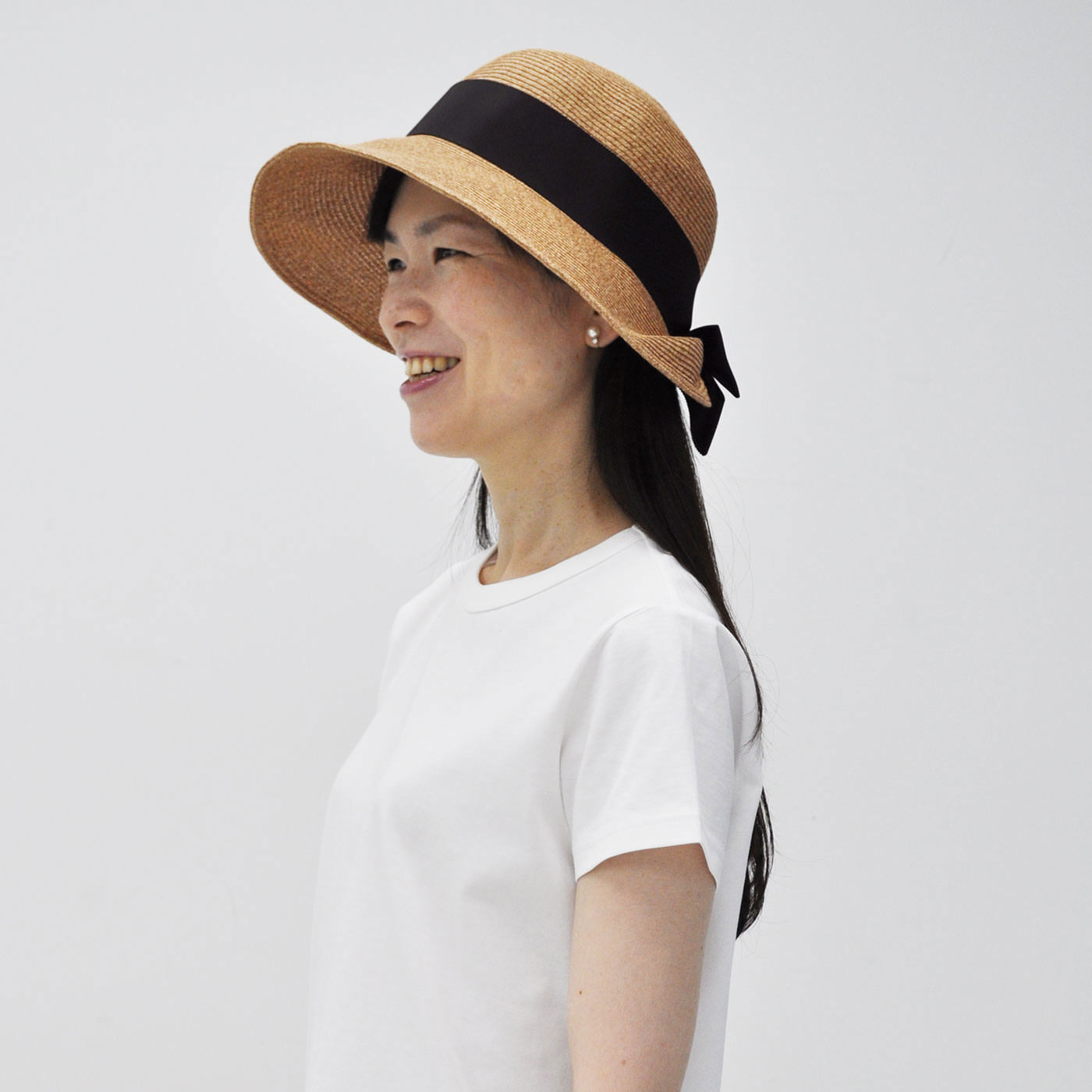 FelissimoLX|LX　since1940老舗マキシン　キャペリンハット〈ベージュ〉（キャリング保管ケース付き）|フォーマル、カジュアル、どんな装いにも女性の美しさを引き出してくれる帽子です。