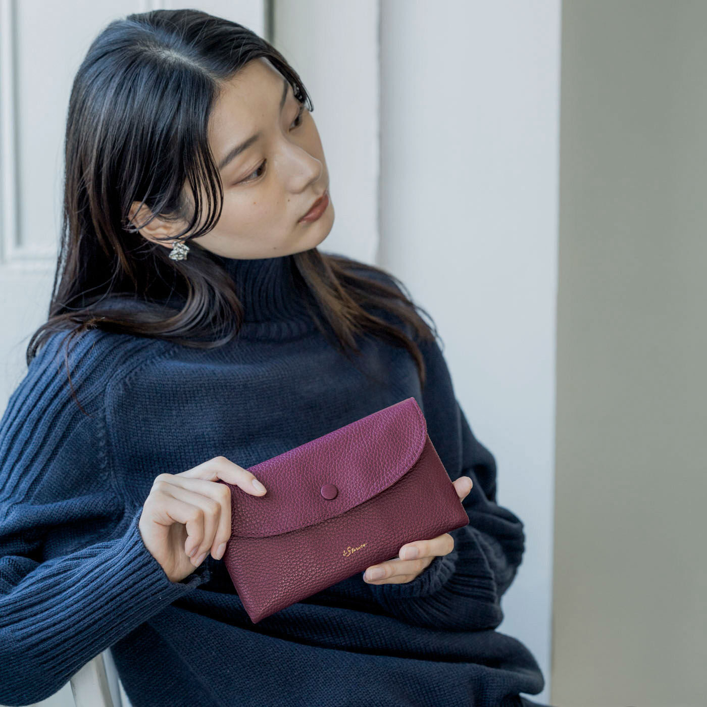 ＆Stories|大阪の財布工房がイタリアンレザーで誂えた　オッティモウォレット〈ボルドー〉[本革 財布：日本製]
