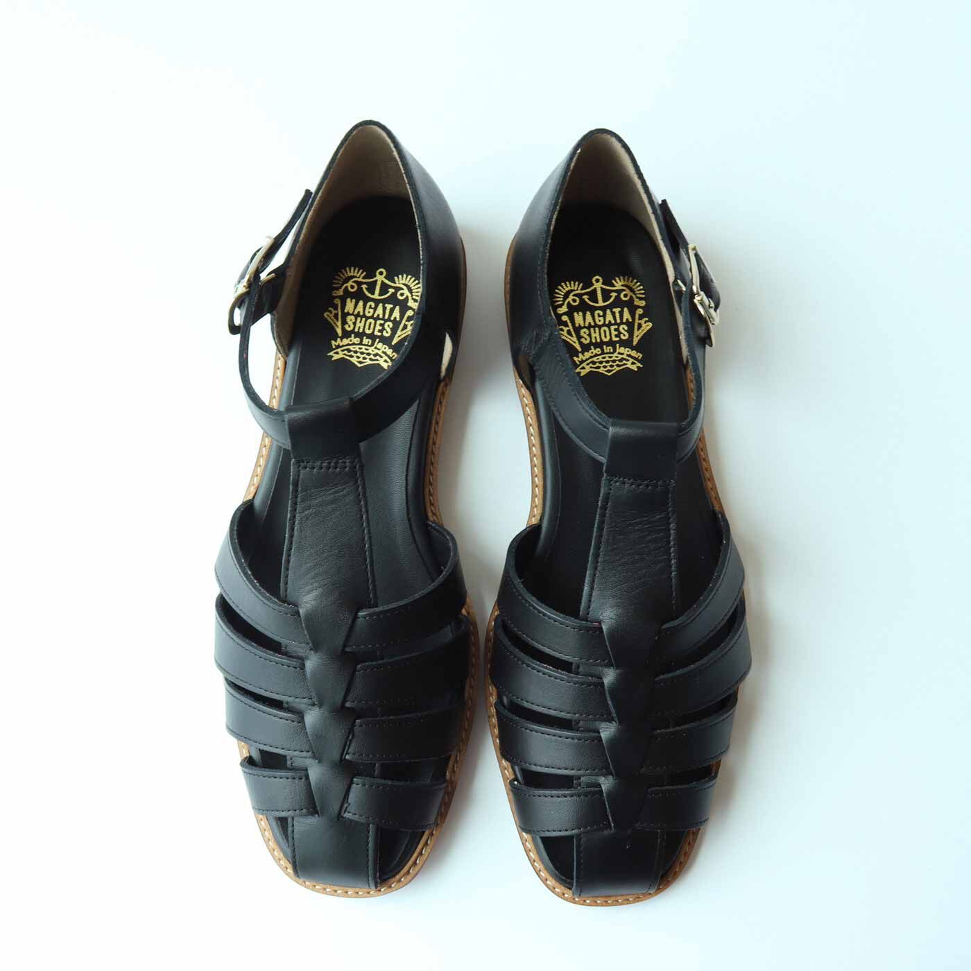 ＆Stories|靴デザイナーの理想で仕上げた 職人本革のフィッシャーマンシューズ〈ブラック〉