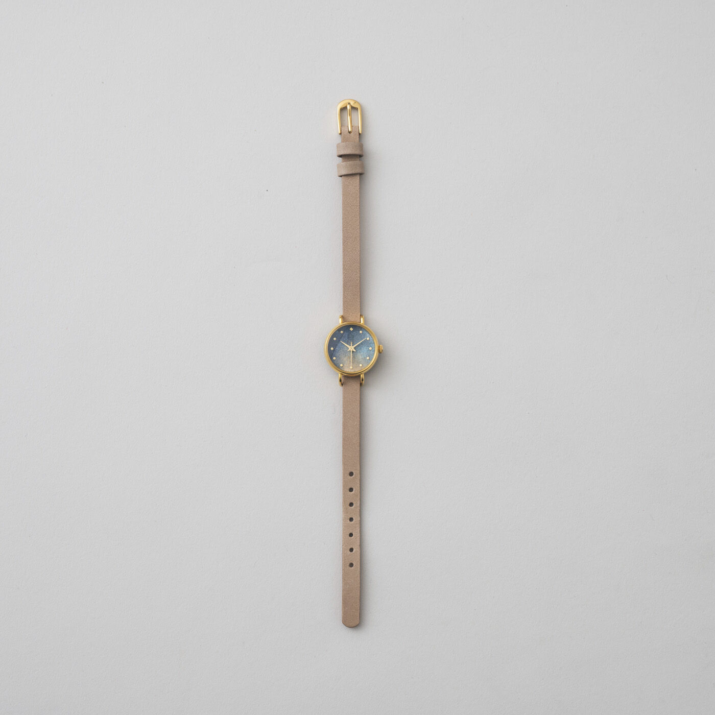 ＆Stories|金沢の時計職人が手掛けた 絵画に見惚れる腕時計〈音楽（1）・ベージュ〉