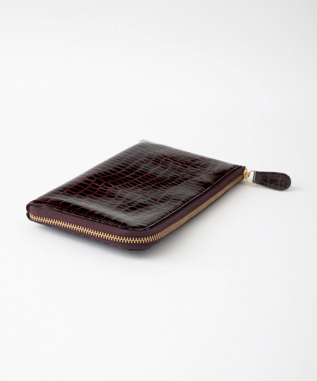 ＆Stories|財布職人が作った 職人本革のブレッシングウォレット〈ワインパープル〉[本革 財布：日本製]