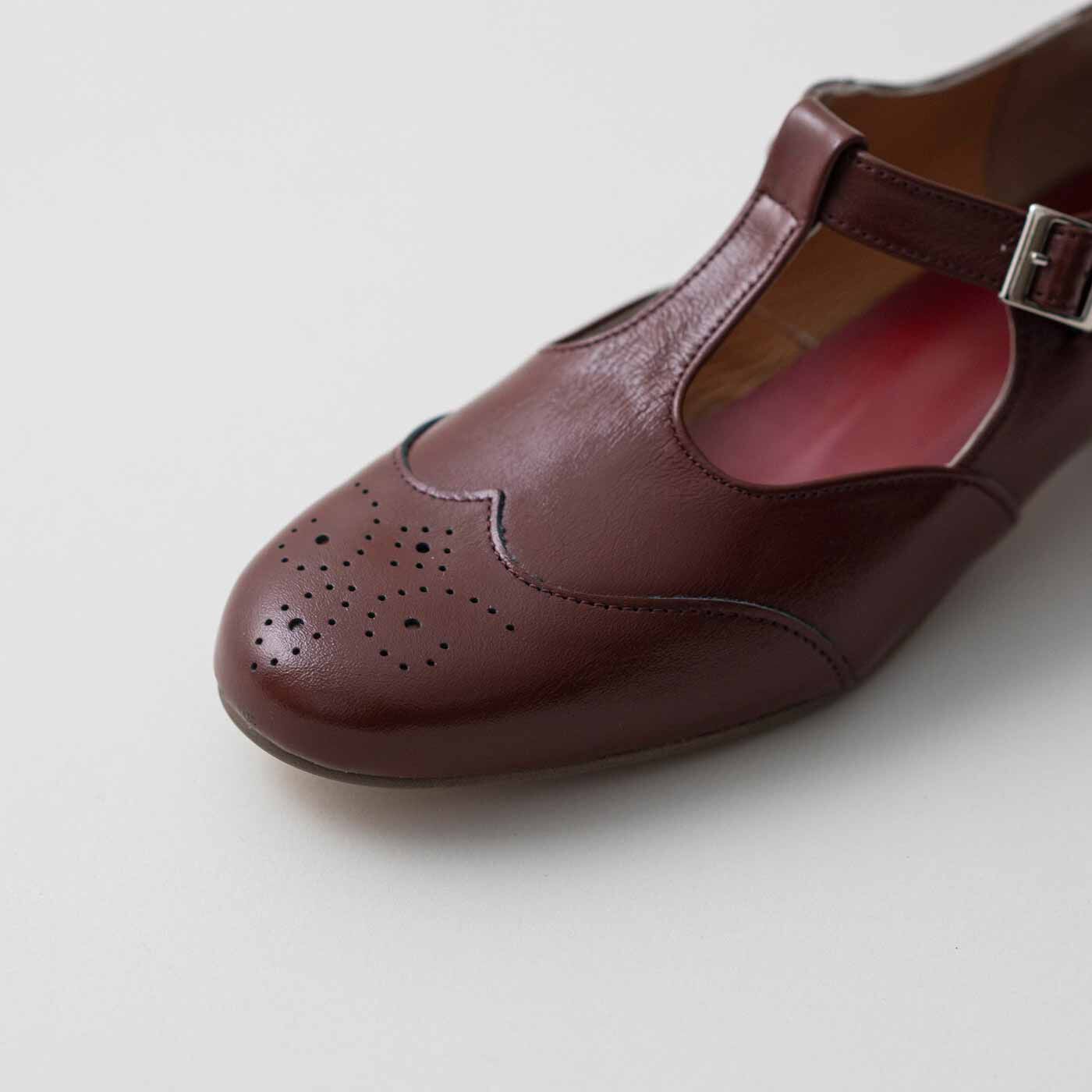 ＆Stories|靴デザイナーが欲しかった　職人本革のライトステップシューズ〈レッドブラウン〉