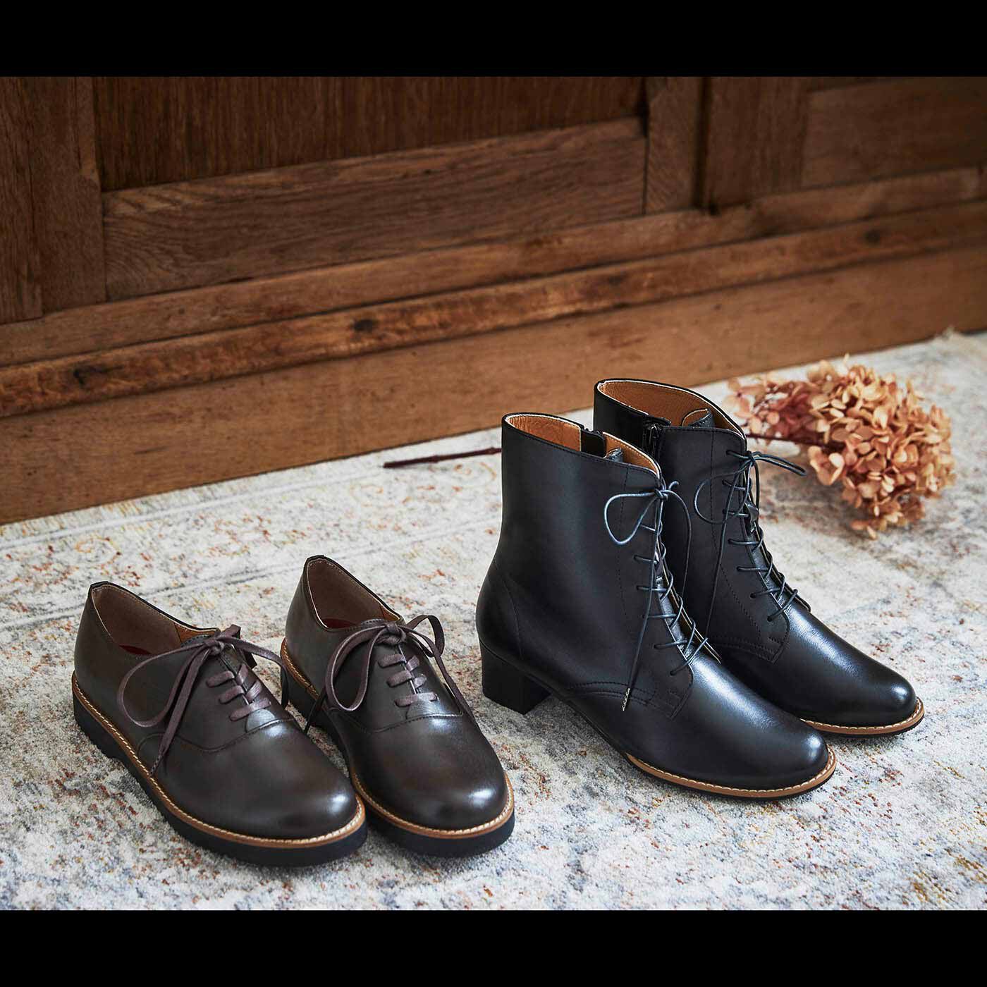 ＆Stories|長田の靴職人が作った 職人本革のポストマンシューズ〈ダークブラウン〉|長田の職人メイドのブーツたち。足を入れた瞬間にわかるその心地よさを、ぜひ体感してください。