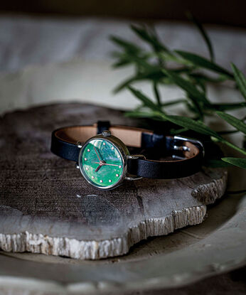 ＆Stories | 金沢職人虹雫腕時計〈ベルト色・黒〉