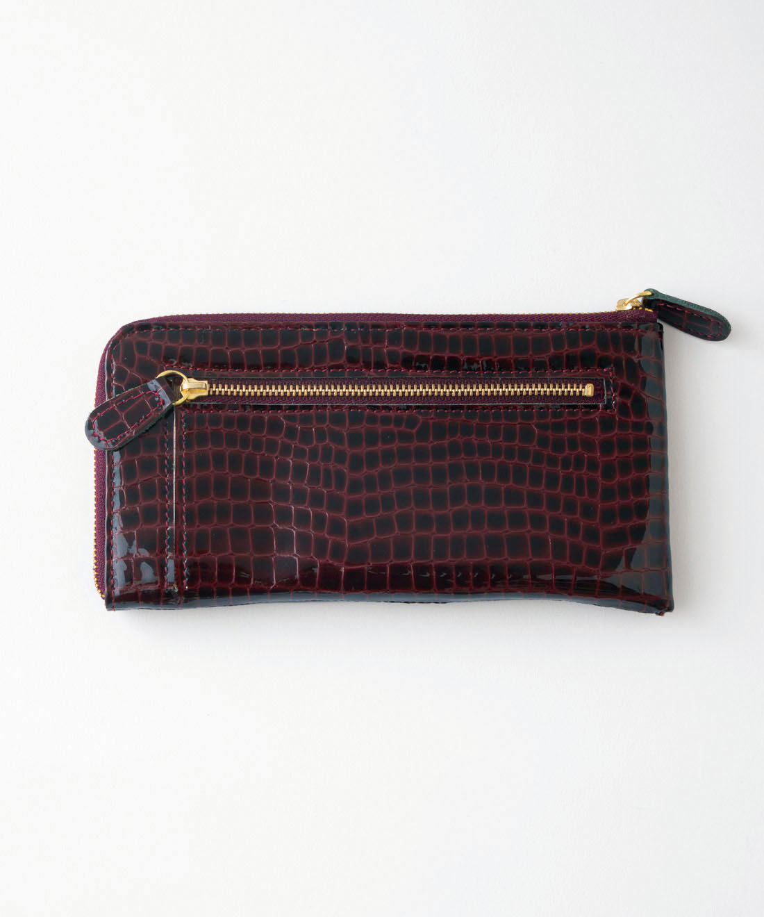 ＆Stories|財布職人が作った 職人本革のブレッシングウォレット〈ワインパープル〉[本革 財布：日本製]