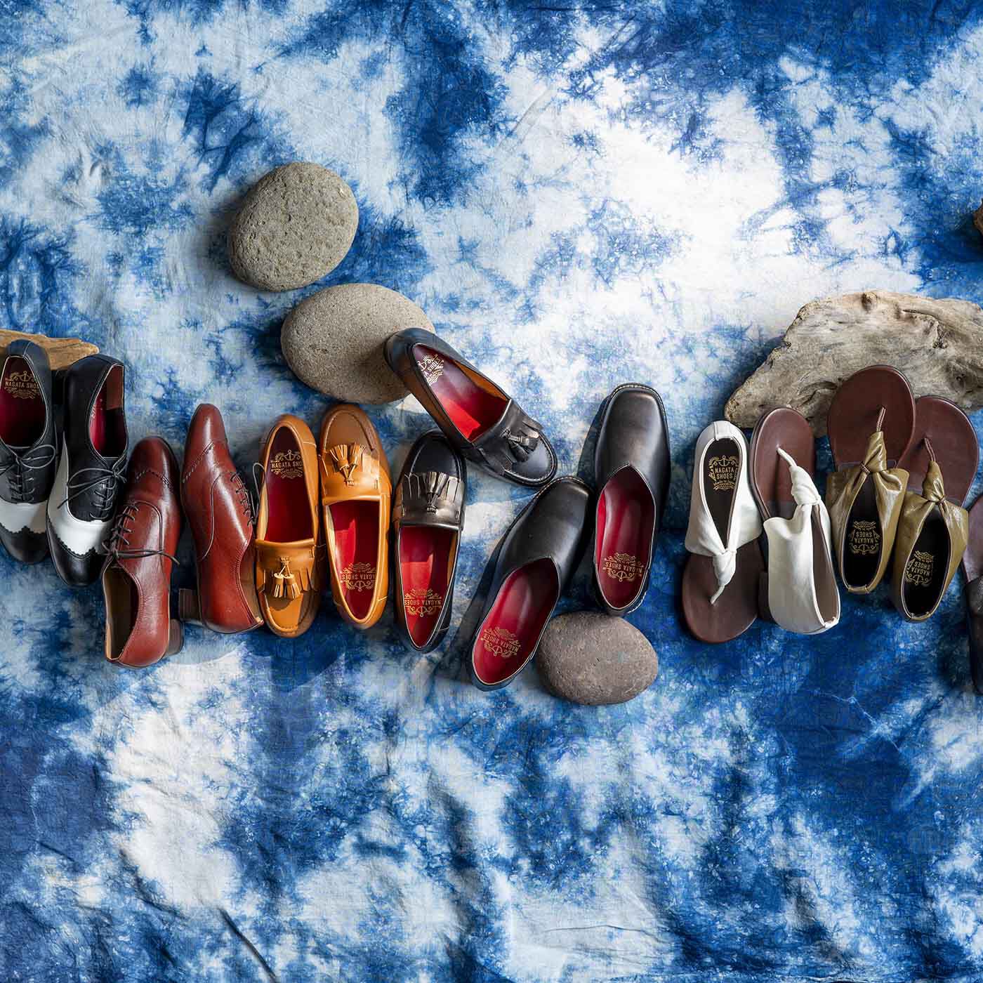 ＆Stories|長田の靴メーカーと作った　職人本革のレースアップシューズ〈レッドブラウン〉|夏の装いにぴったりな長田の職人が手掛けた革靴たち。あなたに相応しいデザインを見つけてみて。
