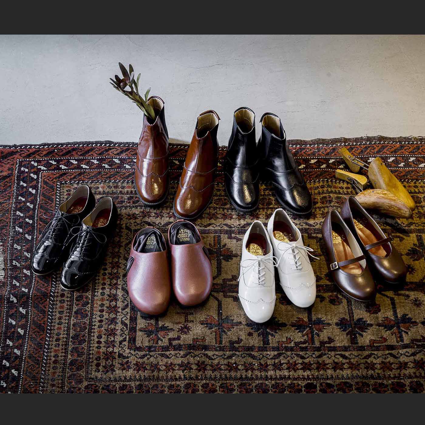 ＆Stories|長田の靴メーカーと作った 職人本革のストーリーシューズ〈チェスナットブラウン〉