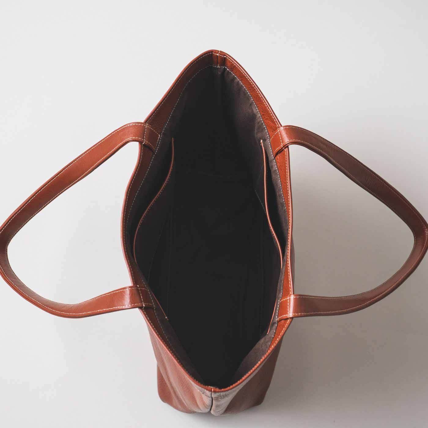 ＆Stories|プランナーYUMIと鞄職人が作った 職人本革のトートバッグ〈アンティークブラウン〉