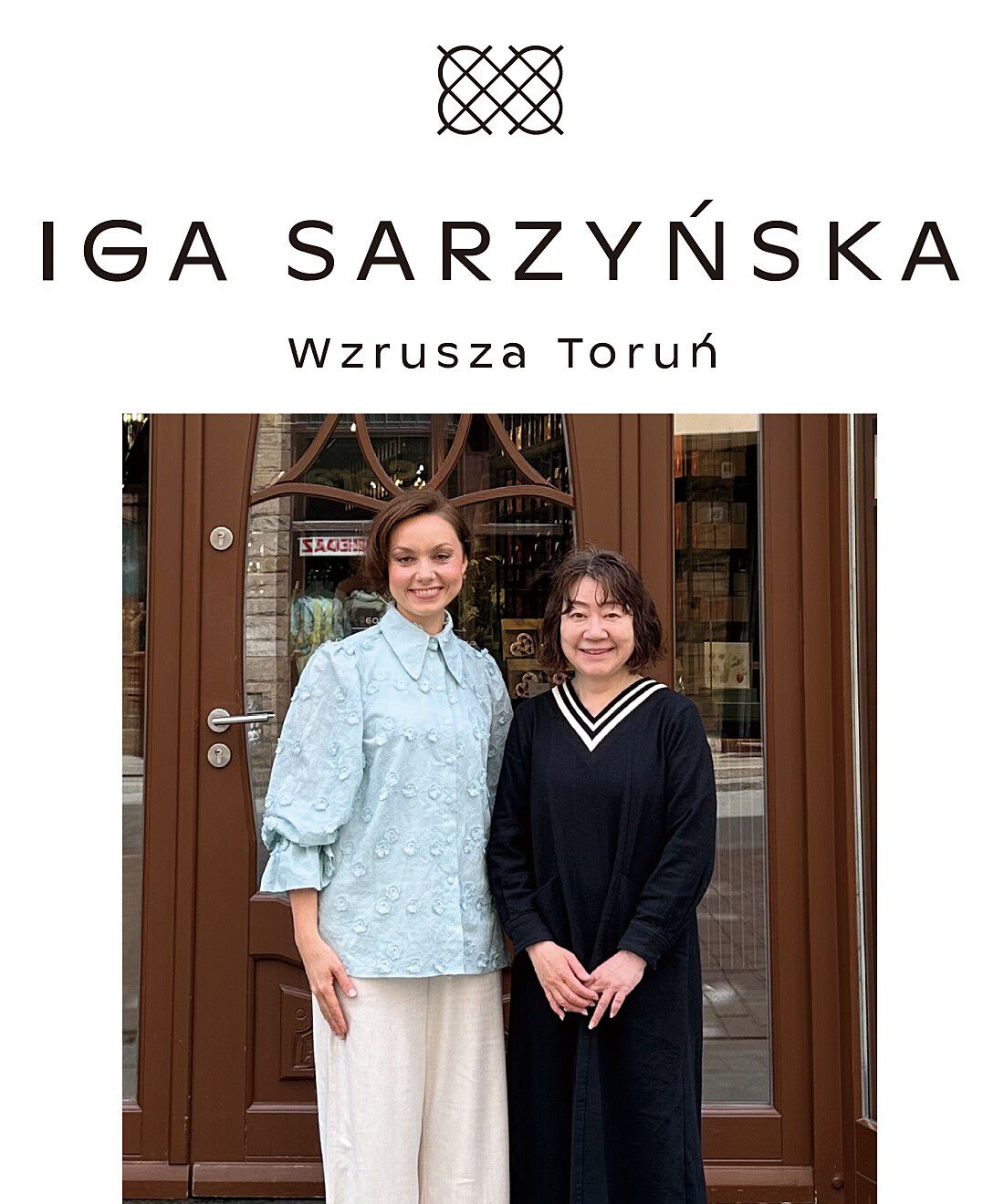 幸福のチョコレート|【バレンタイン便】進化するポーランドの伝統の味 イガ サジェンスカ　ヘーゼルナッツガナッシュサンド