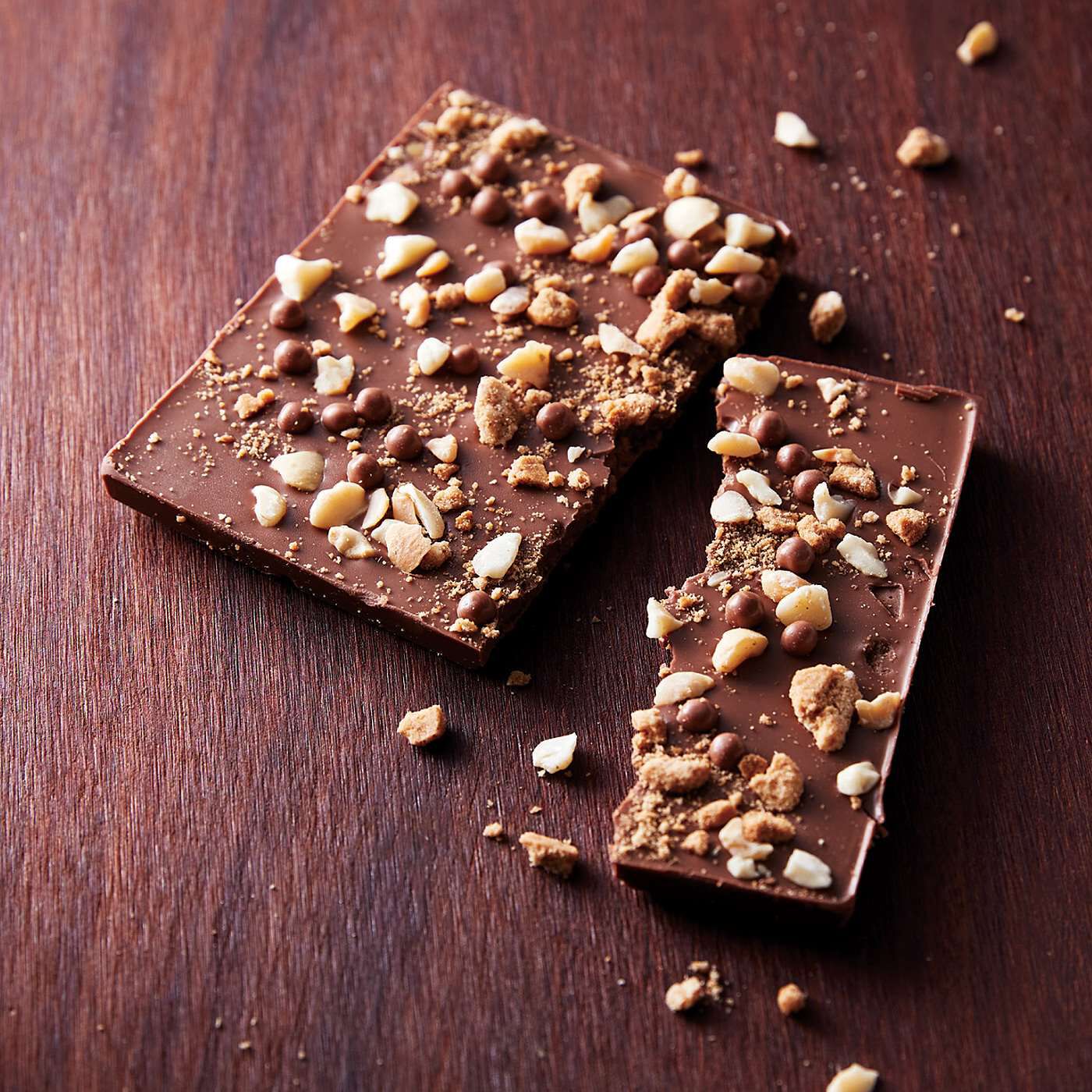 幸福のチョコレート|コールリバーファーム　レザーウッドハニービスケット ミルクチョコ