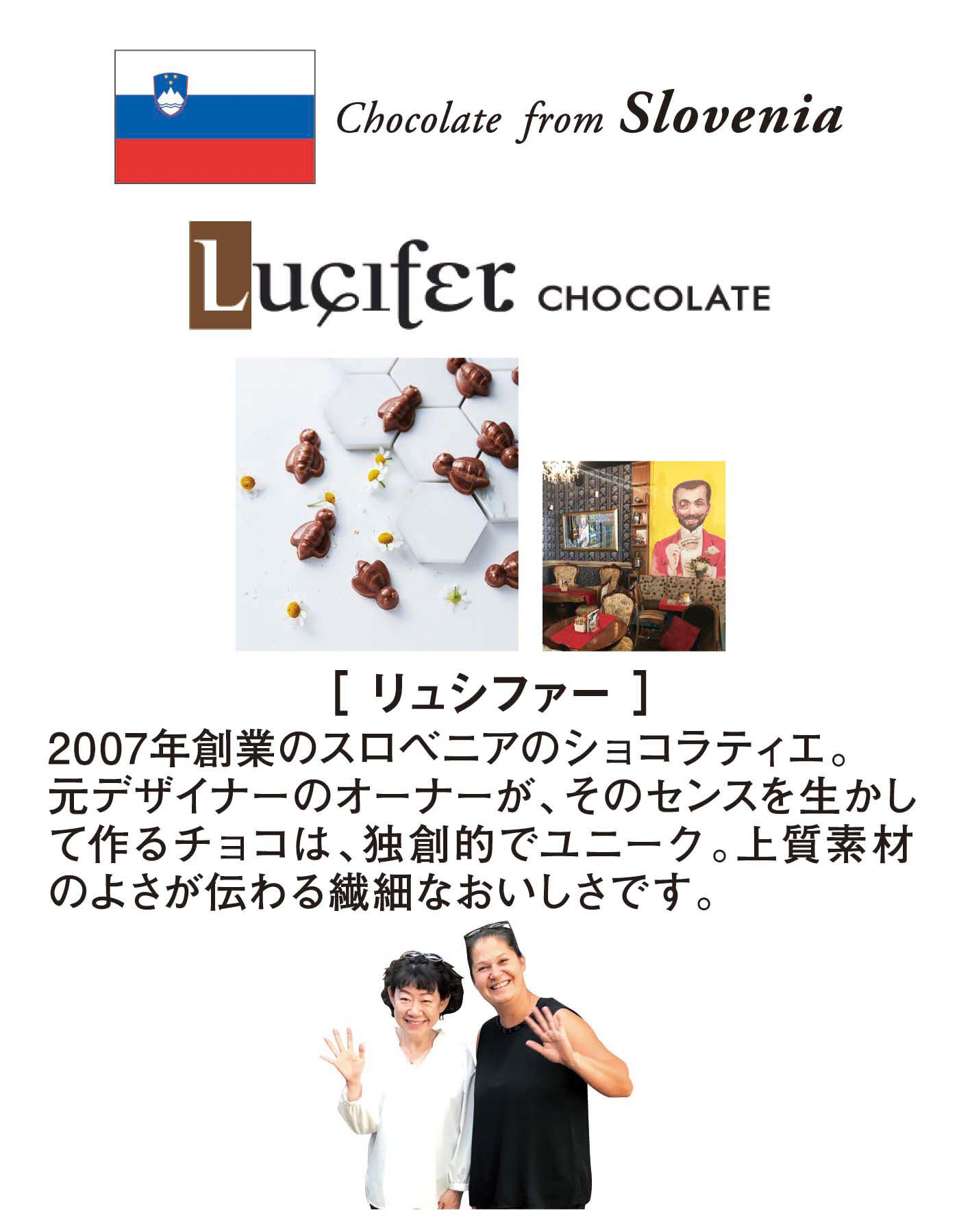 幸福のチョコレート|【9月便】スロベニアの “リュシファー”　はちチョコアイスとはちみつトロリセット