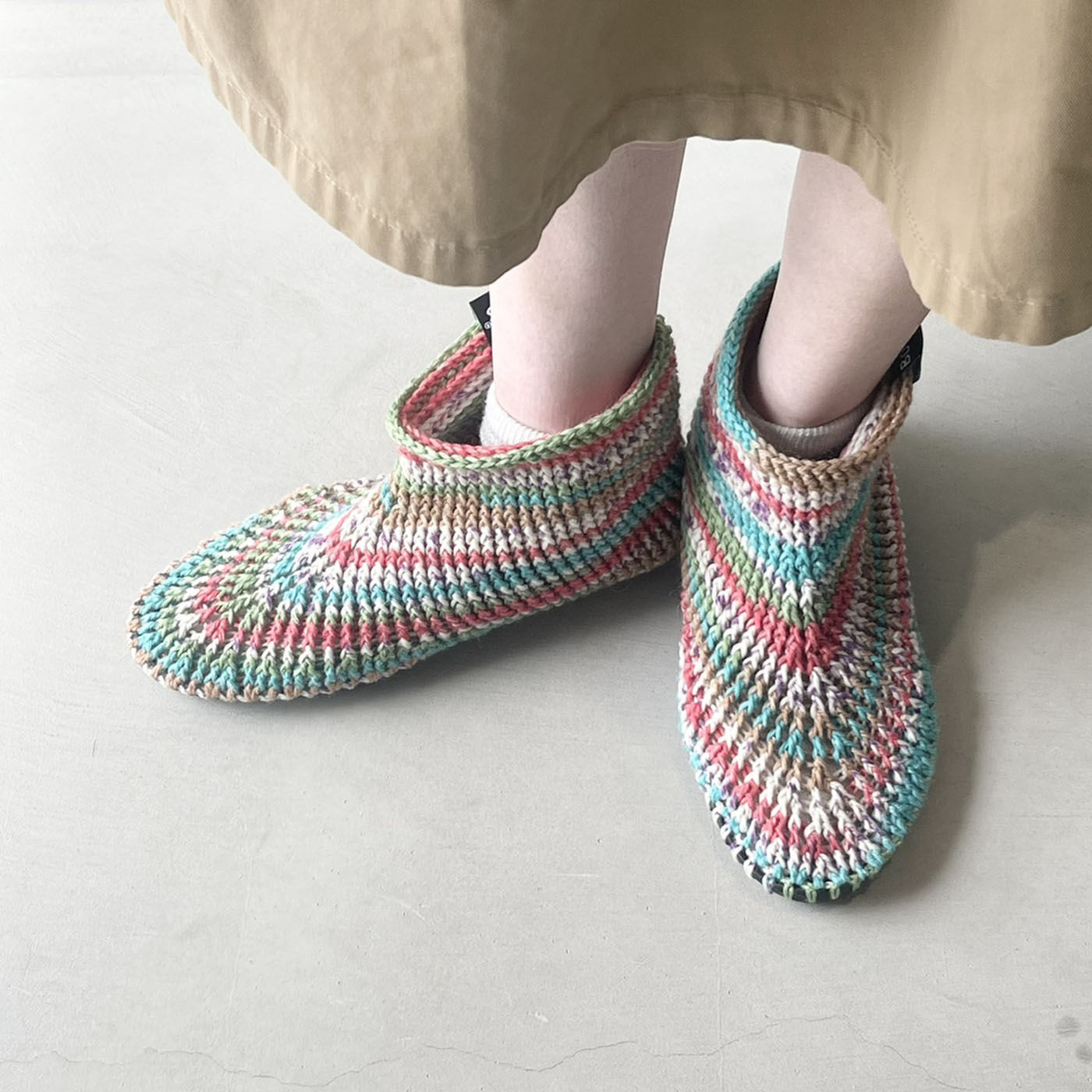 Couturier special|かぎ針で編む　Ｂｏｔｔｉｅｓ〈ボッティーズ〉ニットシューズキット|１，４，ロデオ