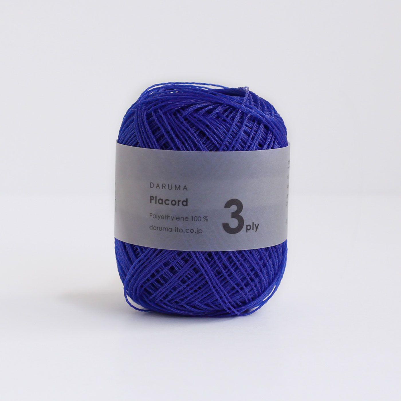 Couturier special|透かし編みバッグが編める　鮮やかプラコードの糸とミニブック「ＰａｔｔｅｒｎｓＮｏｔｅ」|2.バイオレットブルー[[BR]]