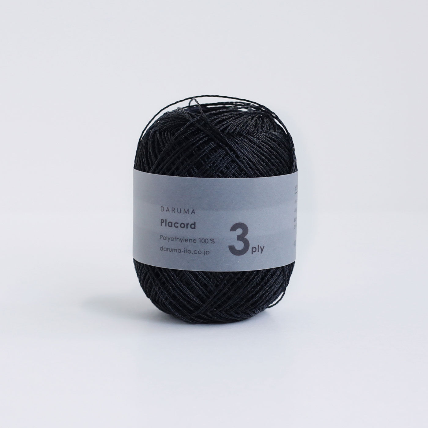 Couturier special|透かし編みバッグが編める　鮮やかプラコードの糸とミニブック「ＰａｔｔｅｒｎｓＮｏｔｅ」|5.ブラック[[BR]]