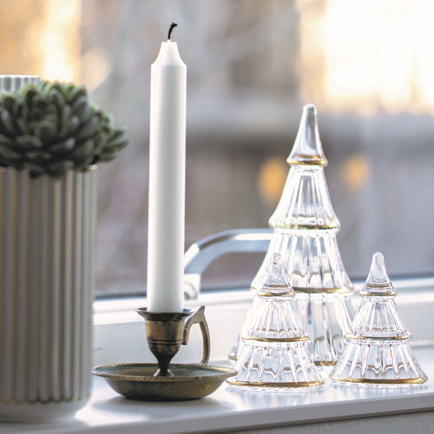 SeeMONO|ガラスのウェーブが美しい　一年中飾れるクリスマスツリー〈ＸＬ〉／ホルムガード