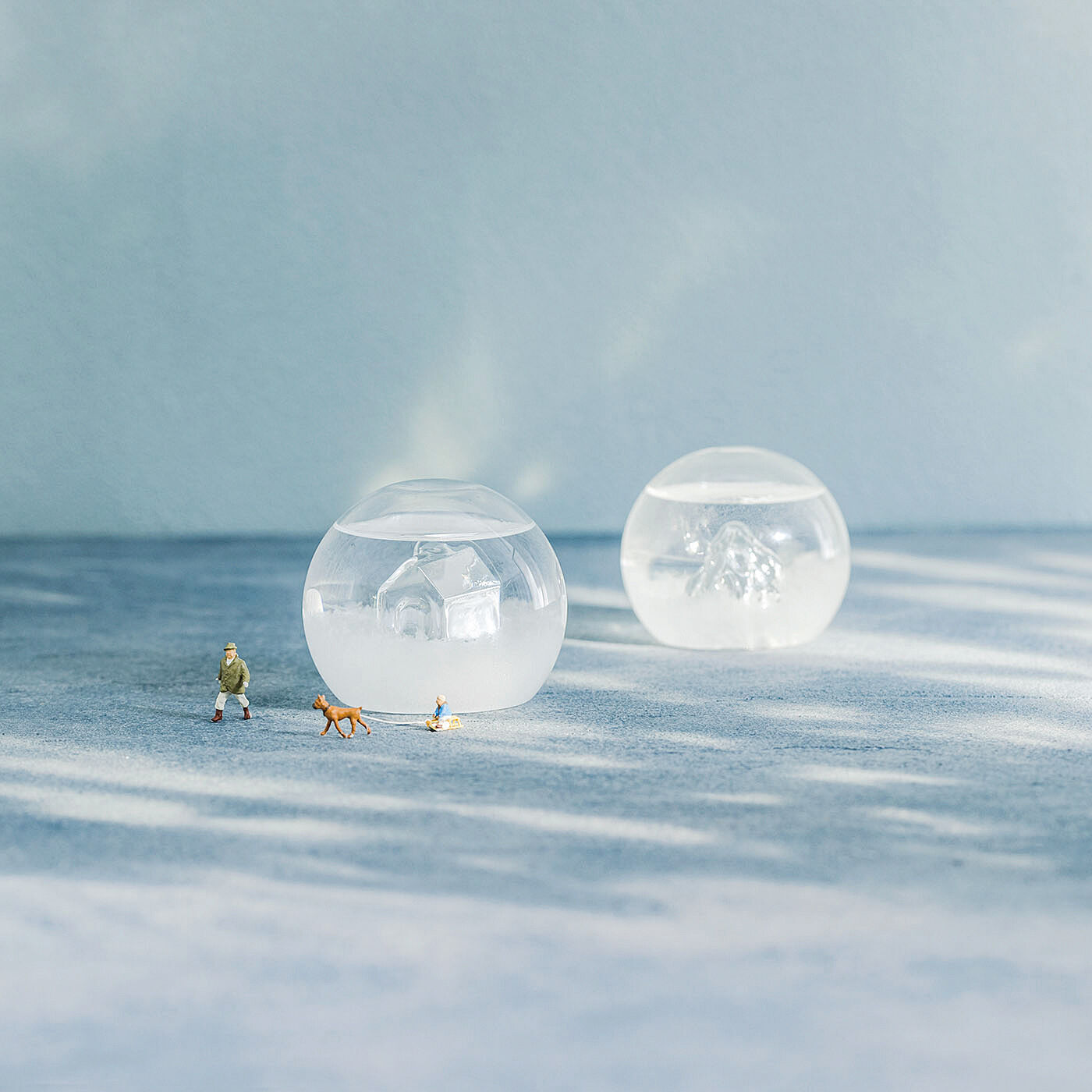 SeeMONO|【いっしょ買いで￥1,430 OFF】天気によって結晶が変化する　朝もやが立ち込める山小屋ストームグラス