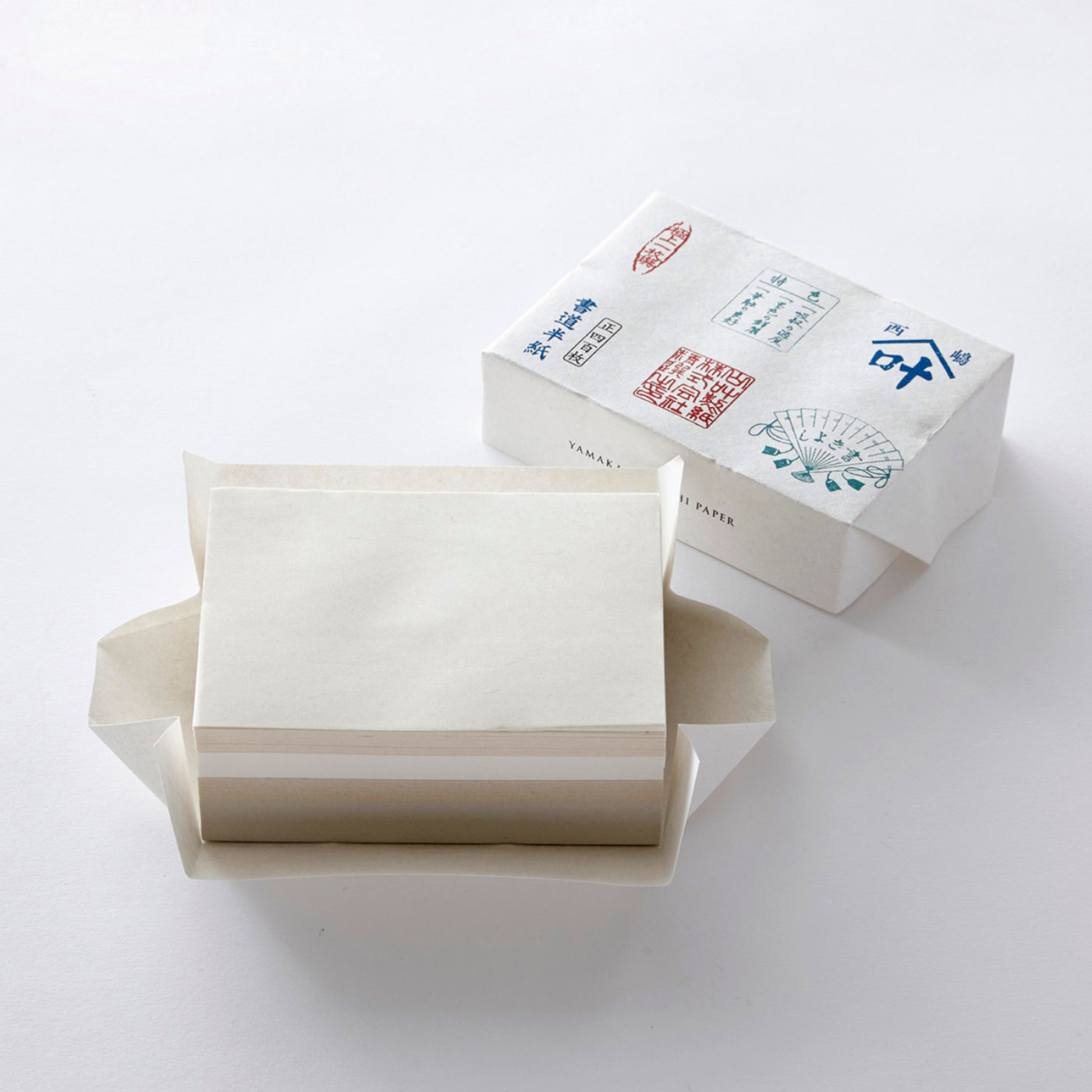 SeeMONO|ミニチュアがかわいい 半紙一〆と紙漉きスタンプセット|半紙一〆の梱包をそのままミニチュアサイズに。