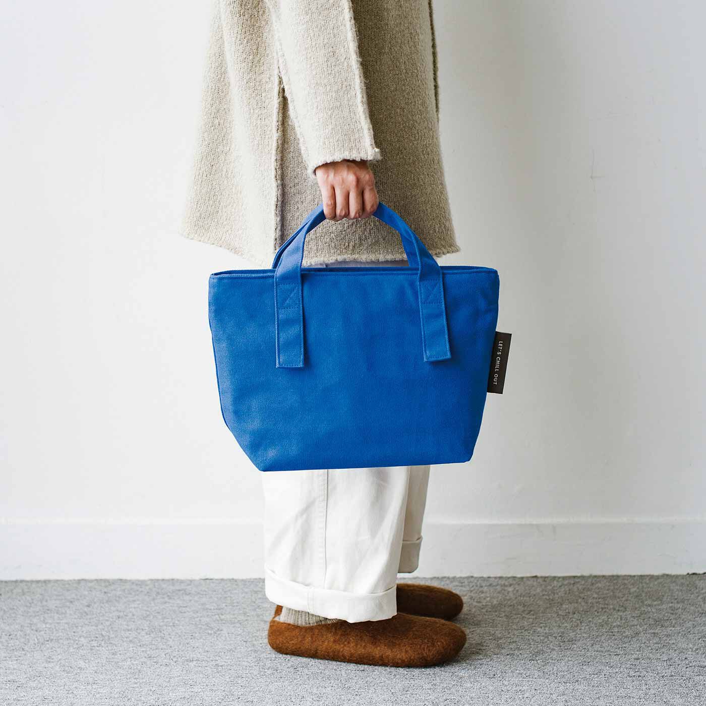 SeeMONO|保冷保温機能がうれしい フレンチブルーの帆布バッグ