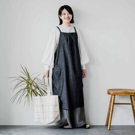 SeeMONO | そのままお買い物綿麻デニムエプロン