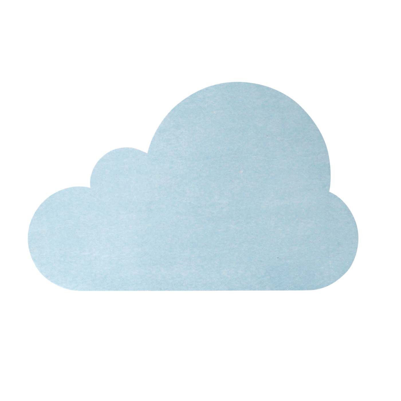 SeeMONO|雲の形がかわいい 珪藻土のバスマット〈BLUE〉|BLUE　※こちらの色をお届けします。