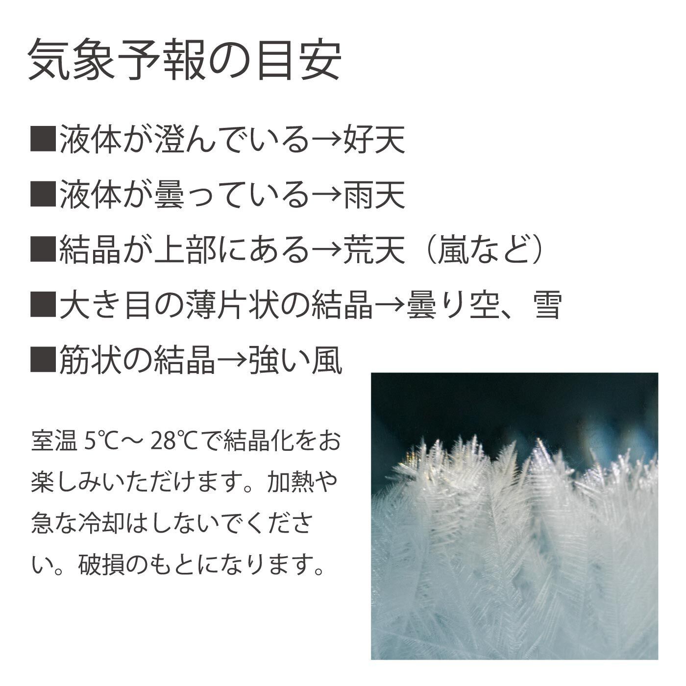 SeeMONO|旭山動物園・ボルネオの森応援商品　ＳｅｅＭＯＮＯ　天気によって結晶が変化するホッキョクグマのストームグラス