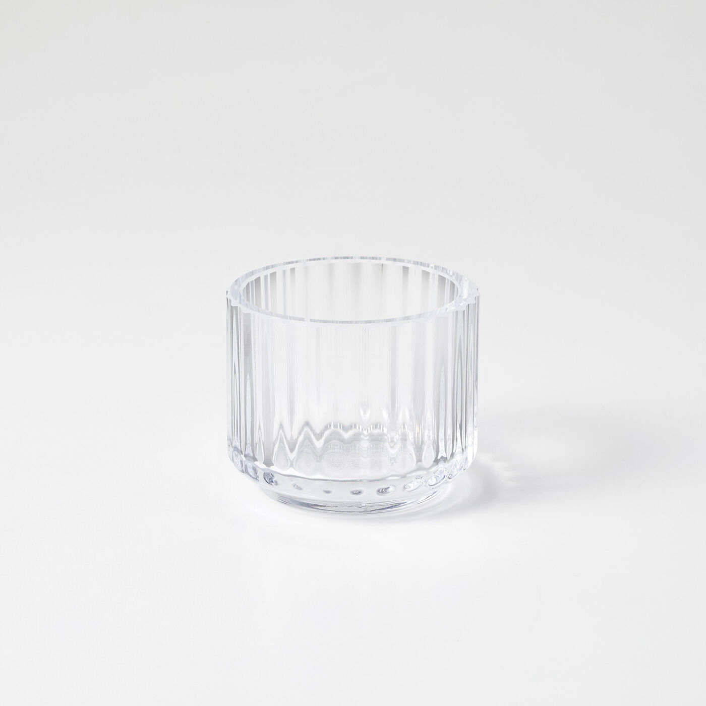 SeeMONO|ガラスの透明感と洗練されたフォルムが美しいキャンドルホルダー／リュンビュー　ポーセリン|1.クリア