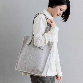 SeeMONO | [初回￥220 OFF] フェイクウール トートバッグ (厚手)