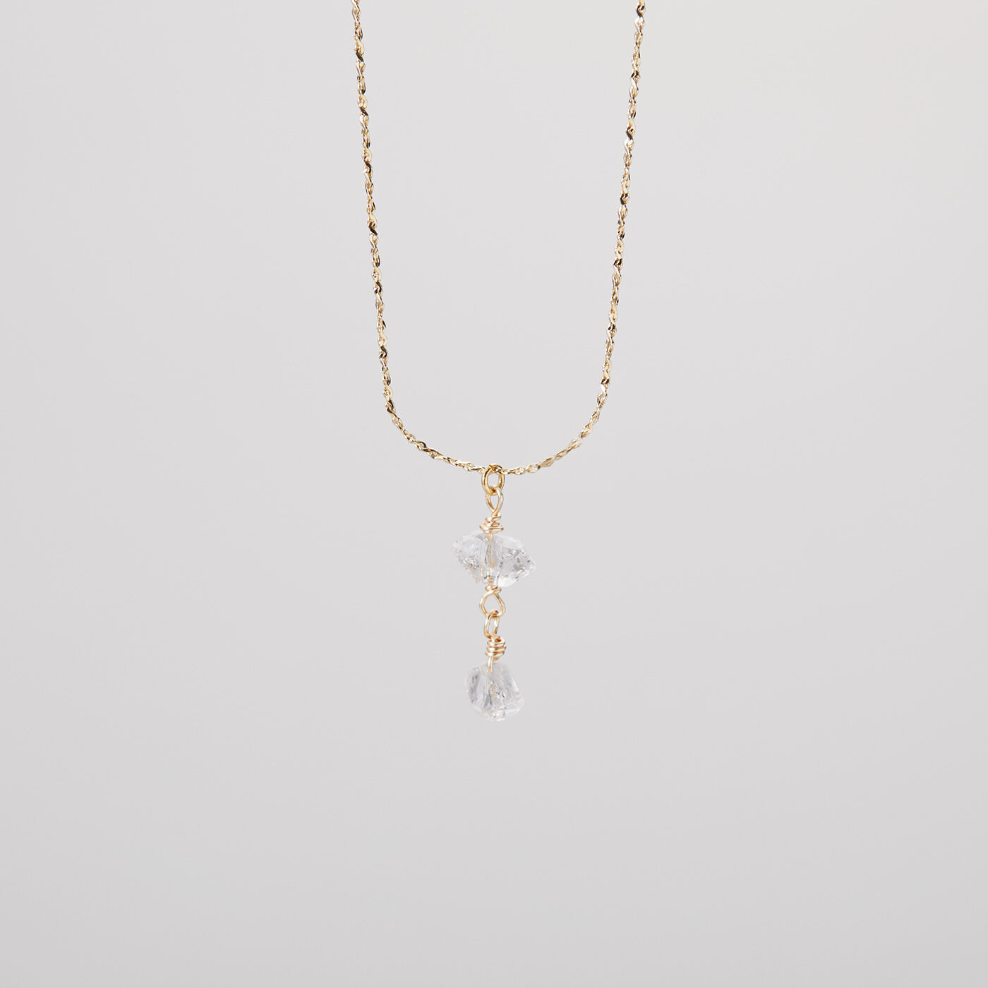 ハーキマーダイヤモンドのネックレス – leap Jewellery
