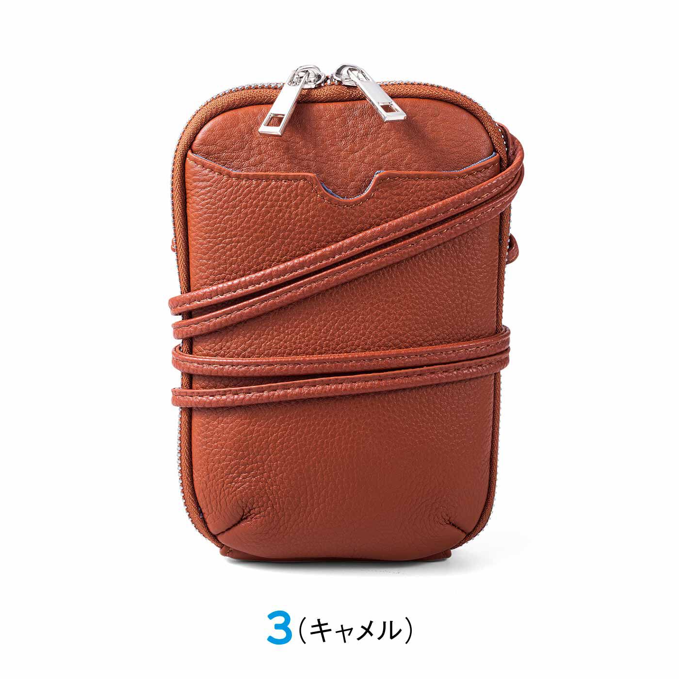 手ぶら気分でお出かけ！ Quay（キー）スマホポシェット｜ショルダーバッグ｜バッグ｜バッグ・財布・靴｜バイヤーセレクトの通販｜FELISSIMO  PARTNERS