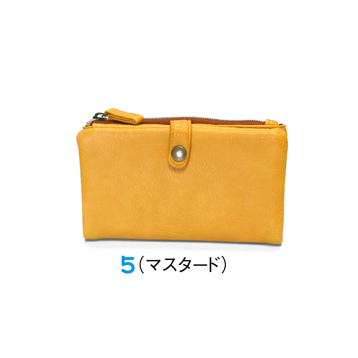 FELISSIMO PARTNERS|お札もカードもさっと出し入れ コロンとかわいい 二つ折りロングウォレット