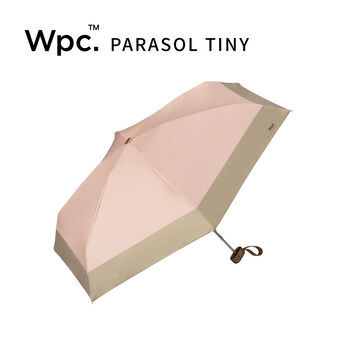FELISSIMO PARTNERS | 〈晴雨兼用〉Wpc. 遮光 切り継ぎ タイニー 折りたたみ傘　