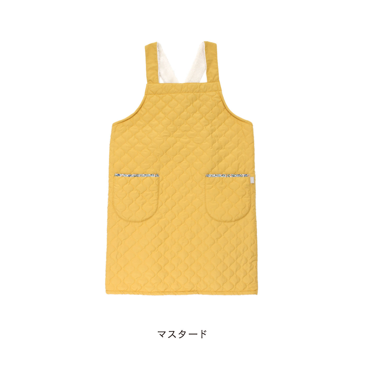 爆買いしたい やさしい温もり 裏ボアキルトエプロン｜FELISSIMO PARTNERS エプロン