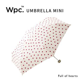 FELISSIMO PARTNERS | ハートいっぱいおしゃれな折りたたみ雨傘