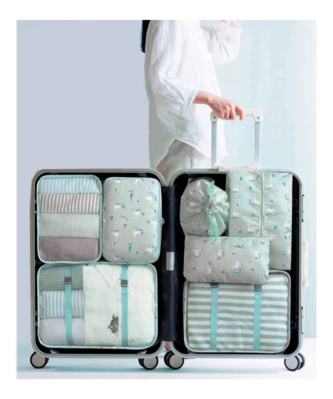 FELISSIMO PARTNERS|旅行や出張の荷物整理に便利！ トラベルポーチ7点セット