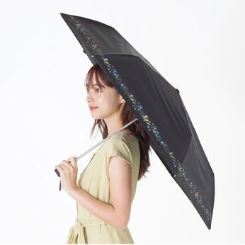 FELISSIMO PARTNERS | 〈晴雨兼用〉折りたたみ 日傘 バブル