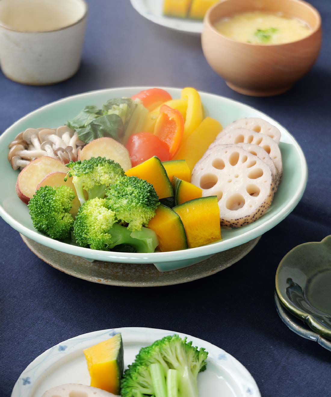 FELISSIMO PARTNERS|フライパンで手軽に蒸し料理　２４ｃｍフライパン用蒸し皿