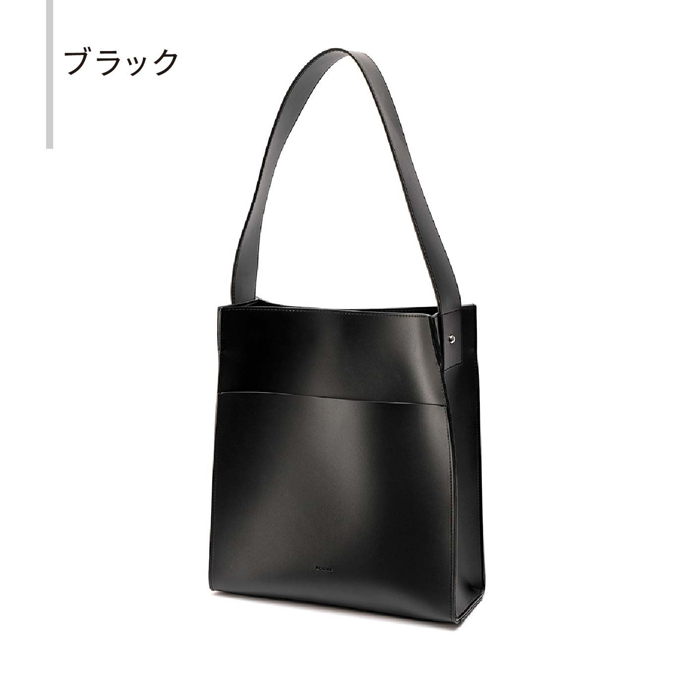 FELISSIMO PARTNERS|Rename 上品な質感のフェイクレザーショルダーバッグ