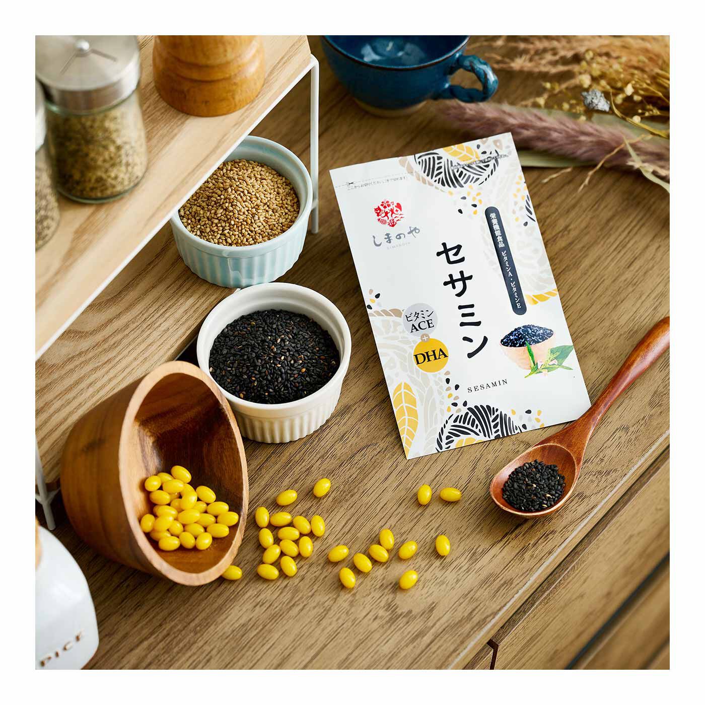 FELISSIMO PARTNERS|毎日の健康習慣に しまのや セサミン〈栄養機能食品ビタミンA・ビタミンE〉の会（6回予約）|なんとなくすっきりしない方に。いつまでも若々しくいたい方に。ドンヨリ気分を変えたい方に。