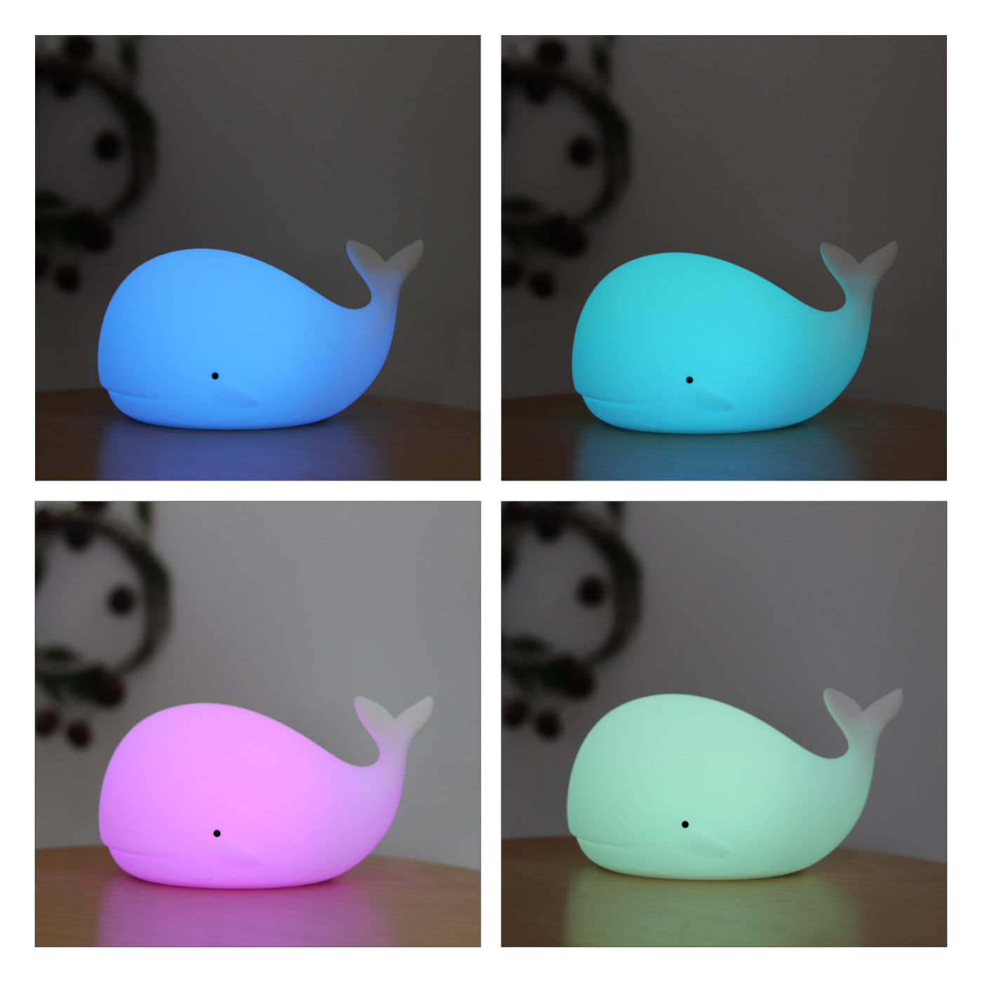 ぷにゅっとやわらか７色に変わる海のいきものシリコーンルームライト｜照明器具｜インテリア・インテリア小物｜インテリア・生活雑貨｜バイヤーセレクトの通販｜FELISSIMO  PARTNERS