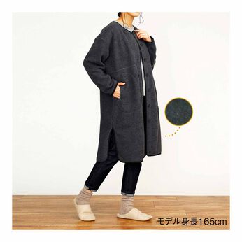 FELISSIMO PARTNERS | おうちであたたか やわらか フリース ガウン