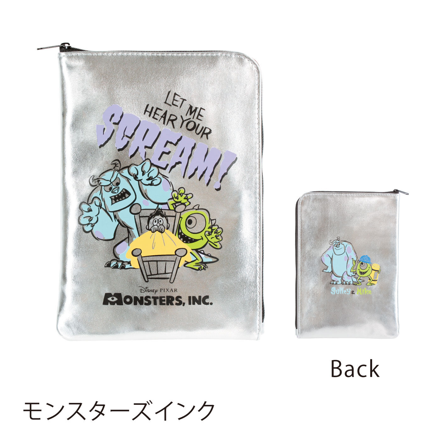 ☆新品☆ディズニー ローカル マルチケース スリムタイプ モンスターズインクメタル