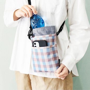 FELISSIMO PARTNERS | スマホも入る サコッシュ ボトルホルダー