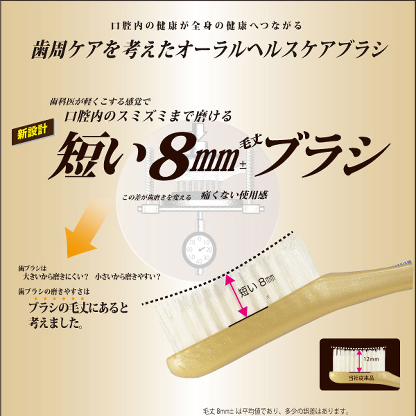 FELISSIMO PARTNERS|いいことありそう♪格式高い黄金の歯ブラシ２本セット
