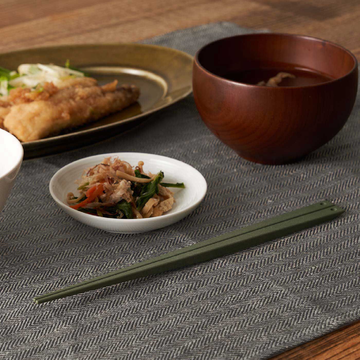 FELISSIMO PARTNERS|所作が身につく　先がつかないお箸　＋ｄウキハシ２膳セット