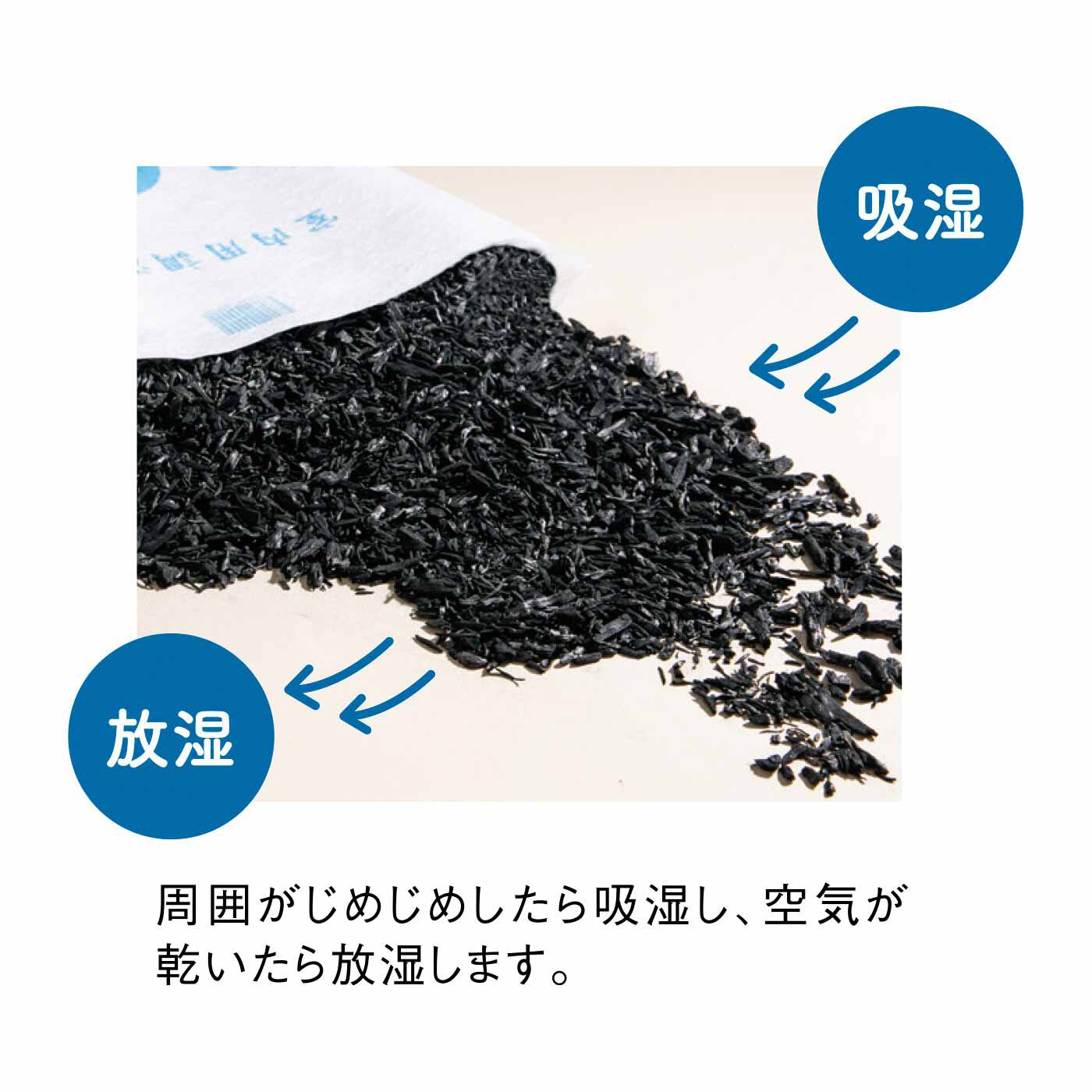 FELISSIMO PARTNERS|暮らしの湿害を緩和 においにも効く調湿木炭「炭八」室内用大袋の会（6回予約）